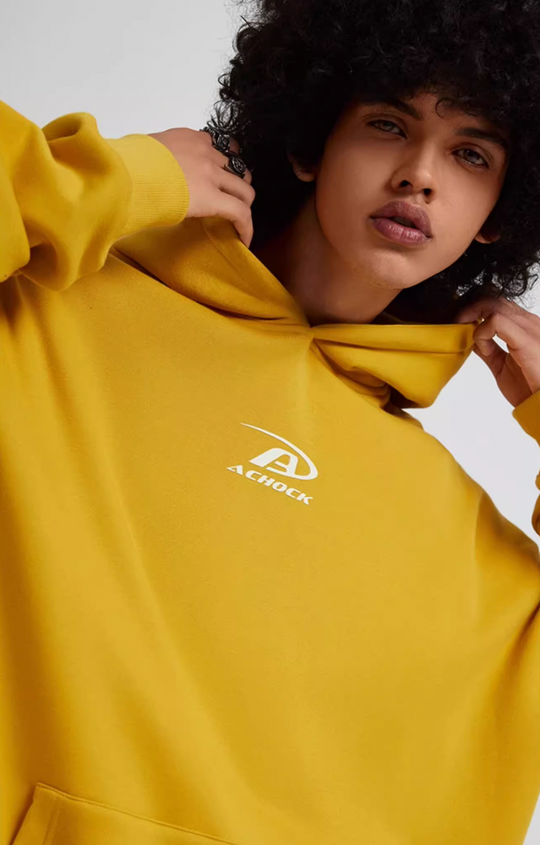 Achock Small Logo Simple Hoodie