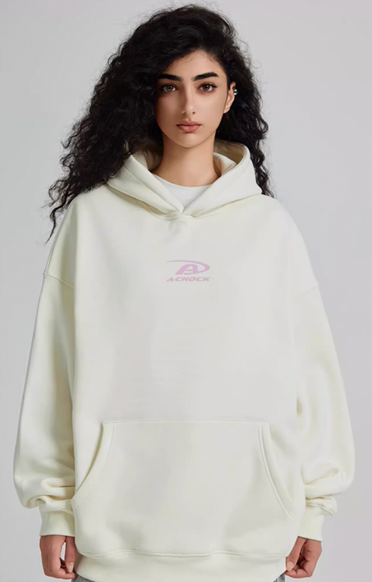 Achock Small Logo Simple Hoodie