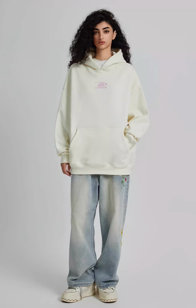 Achock Small Logo Simple Hoodie