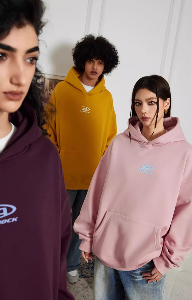 Achock Small Logo Simple Hoodie