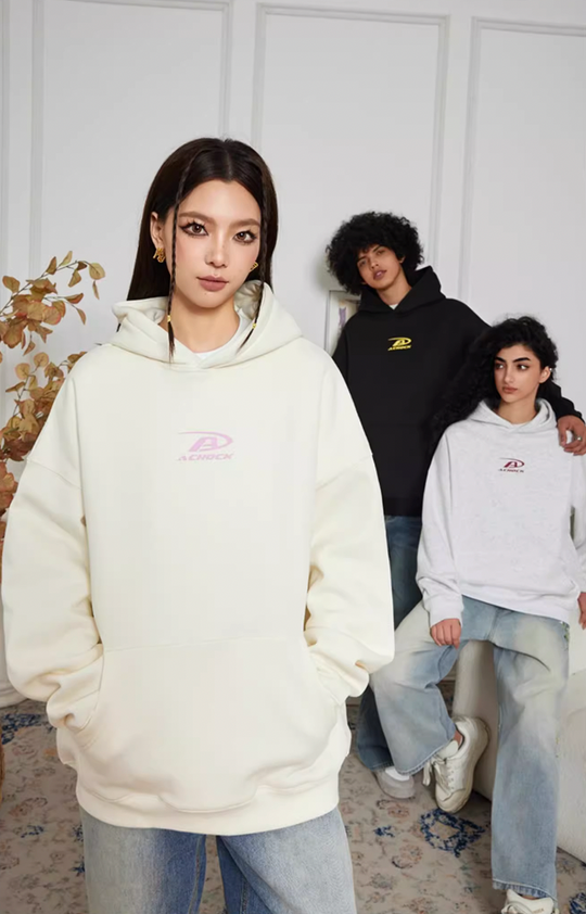 Achock Small Logo Simple Hoodie