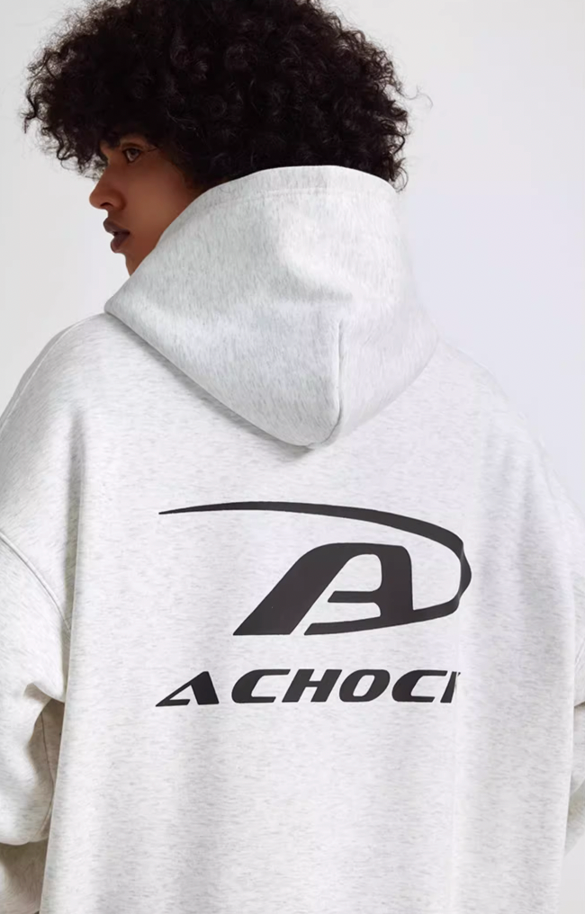 Achock Basic Logo Zipper Hoodie | Face 3 Face
