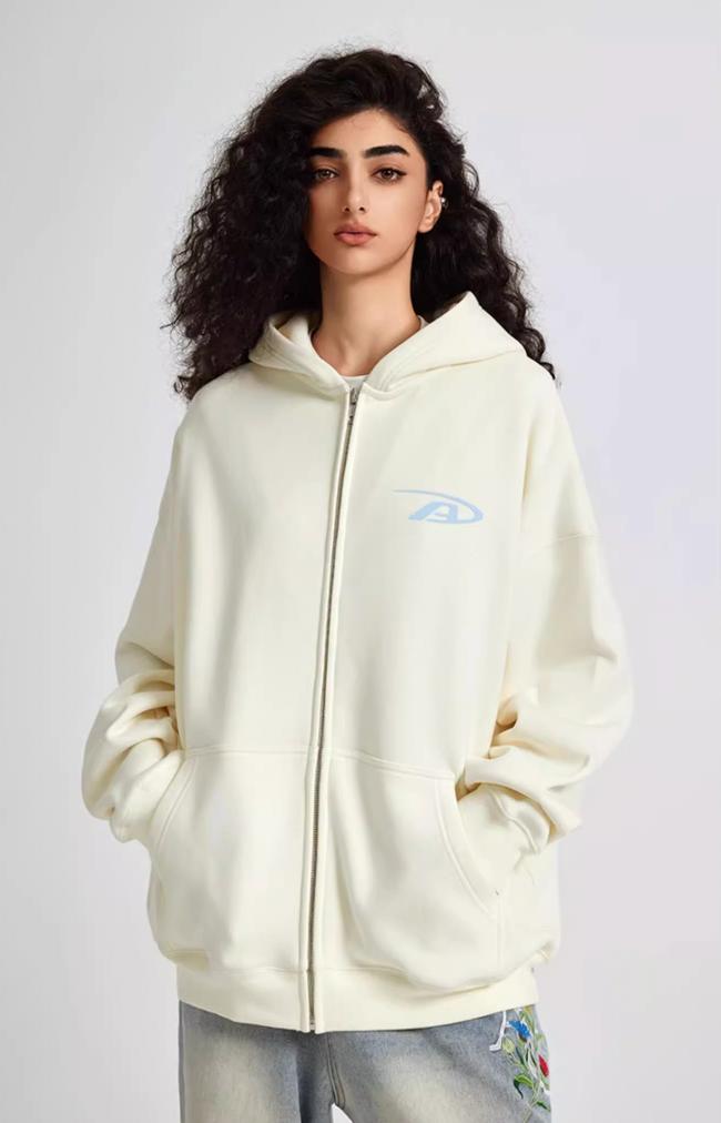 Achock Basic Logo Zipper Hoodie | Face 3 Face