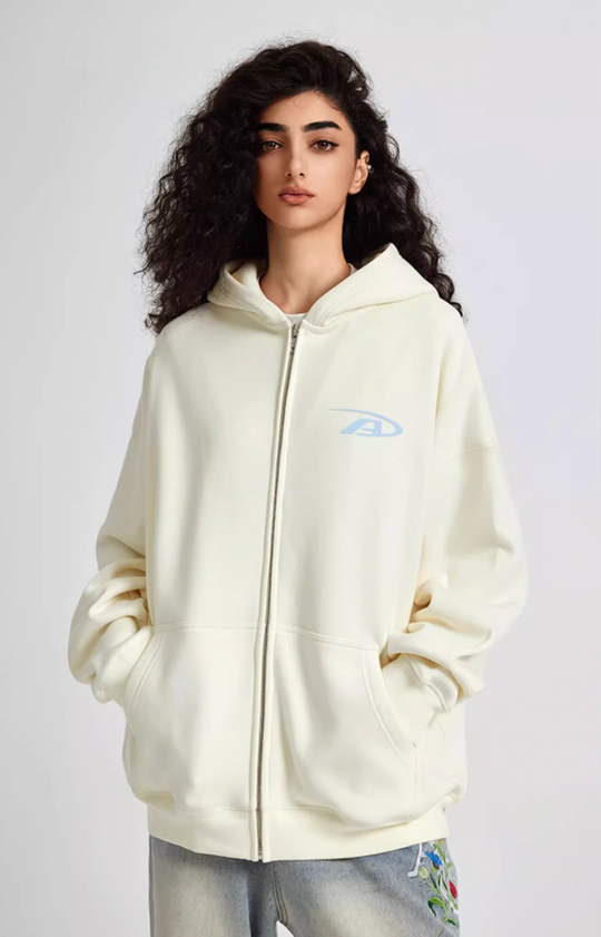 Achock Basic Logo Zipper Hoodie | Face 3 Face