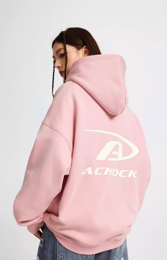 Achock Basic Logo Zipper Hoodie | Face 3 Face