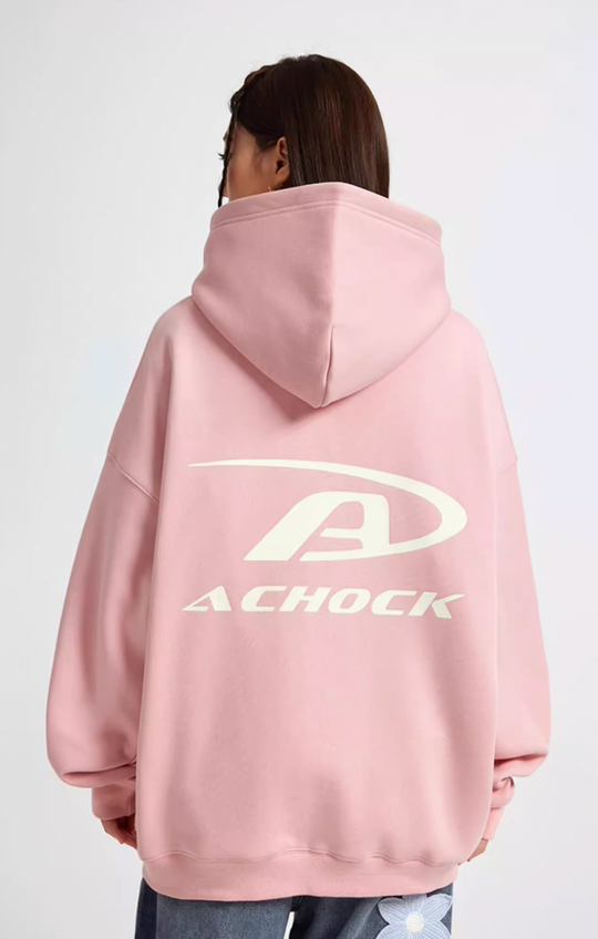 Achock Basic Logo Zipper Hoodie | Face 3 Face