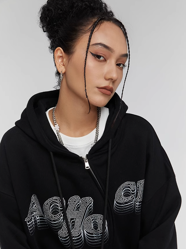 Achock Phantom Hot Drill S Zipper Hoodie