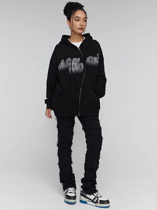 Achock Phantom Hot Drill S Zipper Hoodie