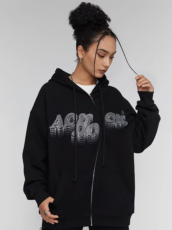 Achock Phantom Hot Drill S Zipper Hoodie