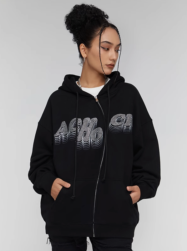Achock Phantom Hot Drill S Zipper Hoodie
