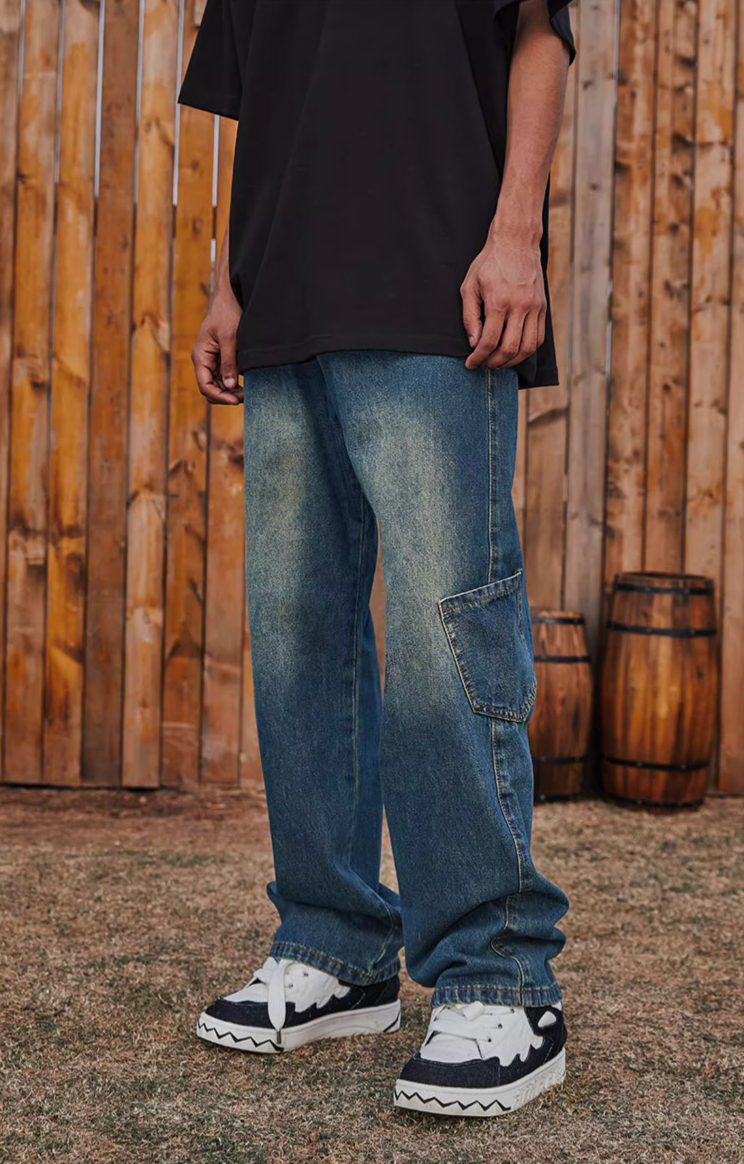 Achock Side Pocket Denim Jeans
