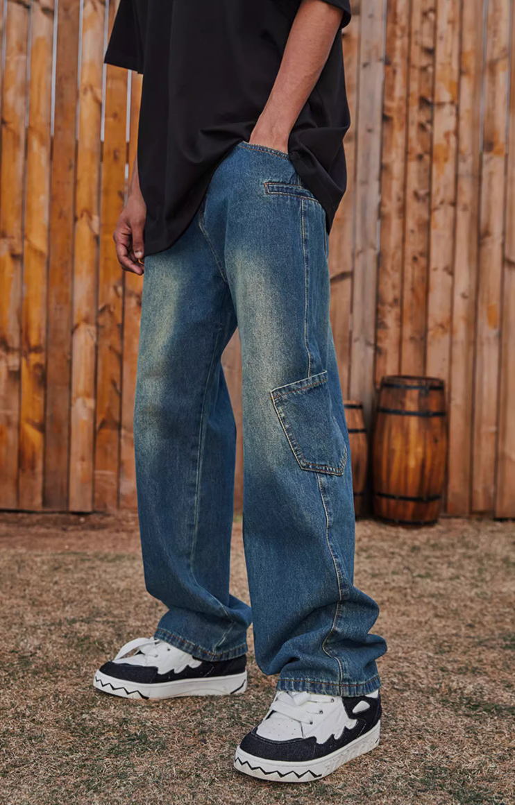 Achock Side Pocket Denim Jeans