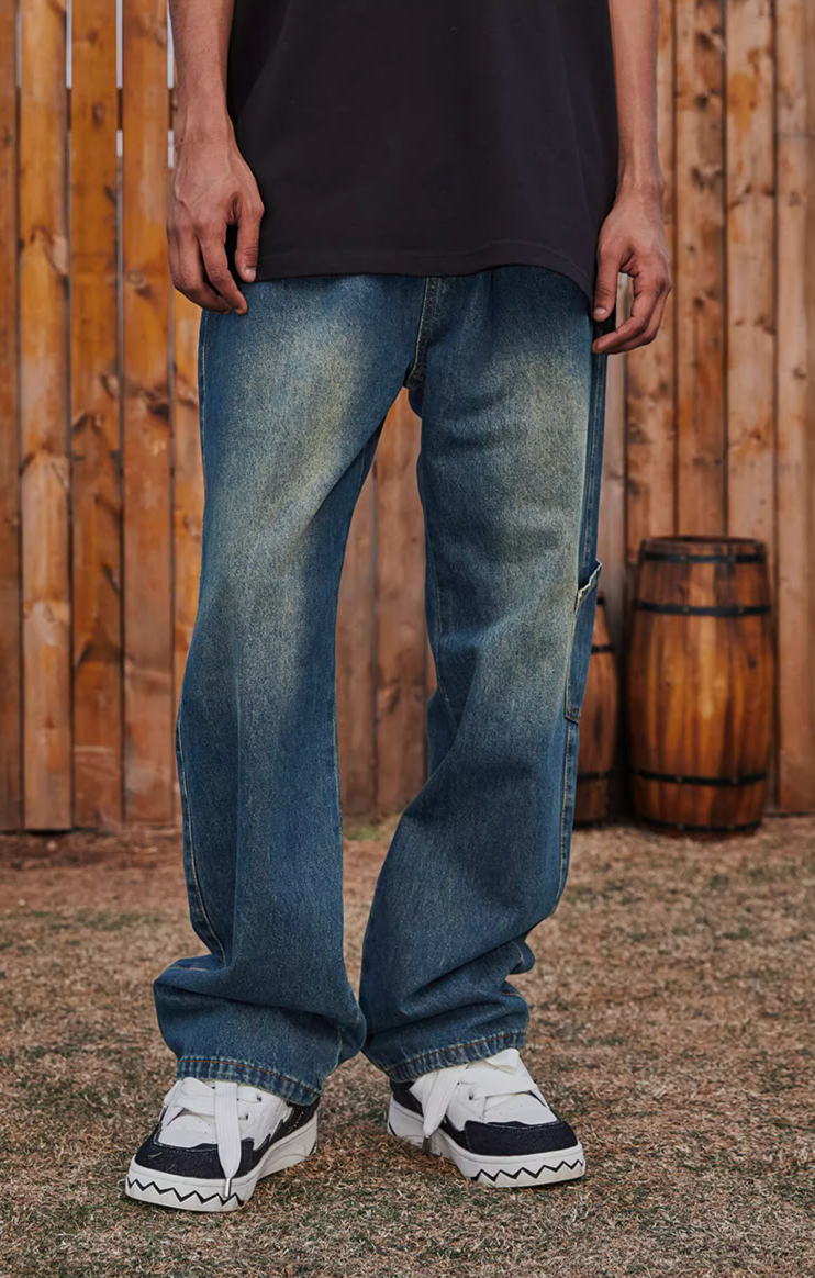 Achock Side Pocket Denim Jeans