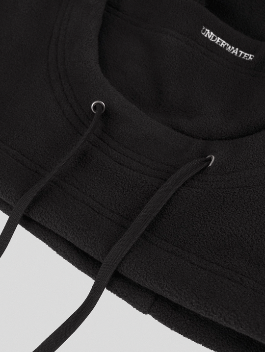 UNDERWATER Logo Embroidered Devil Horn Balaclava Hat