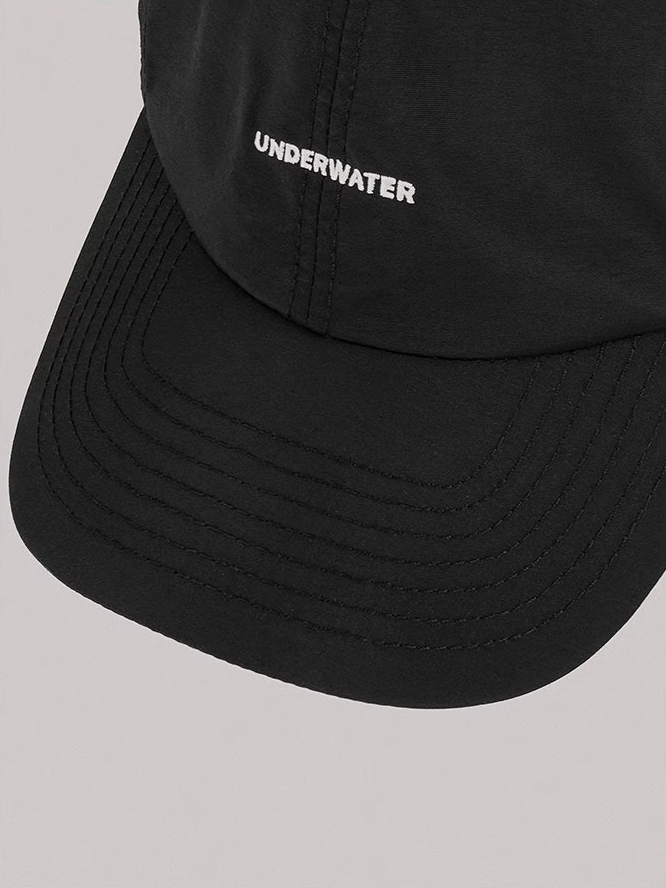 UNDERWATER Logo Embroidered Nylon Baseball Cap