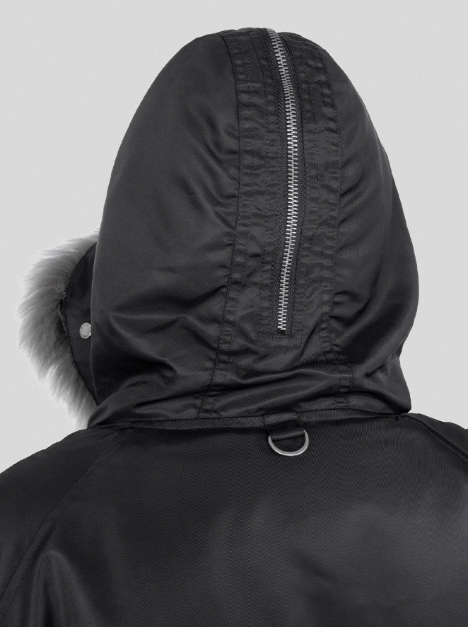 UNDERWATER  N-2B Waterproof Nylon Bomber Jacket