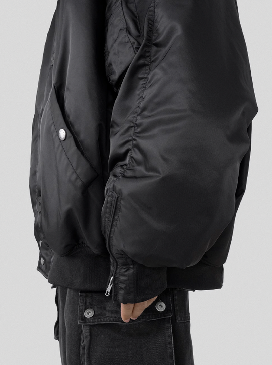 UNDERWATER  N-2B Waterproof Nylon Bomber Jacket