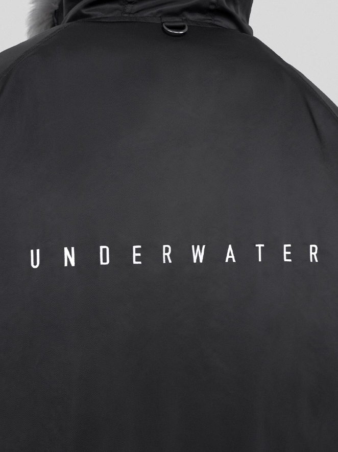 UNDERWATER  N-2B Waterproof Nylon Bomber Jacket