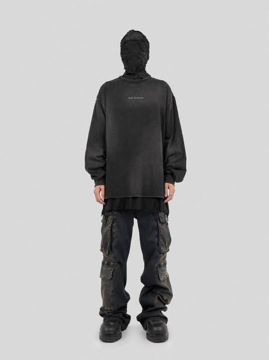 UNDERWATER Light Shadow Printed Long Sleeve Tee