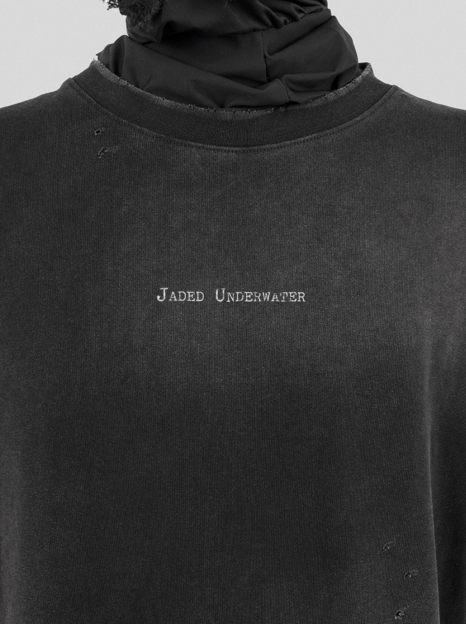 UNDERWATER Light Shadow Printed Long Sleeve Tee