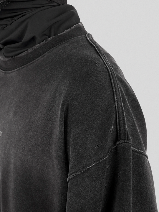 UNDERWATER Light Shadow Printed Long Sleeve Tee