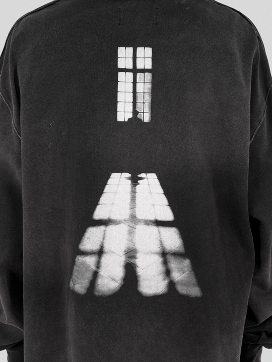 UNDERWATER Light Shadow Printed Long Sleeve Tee