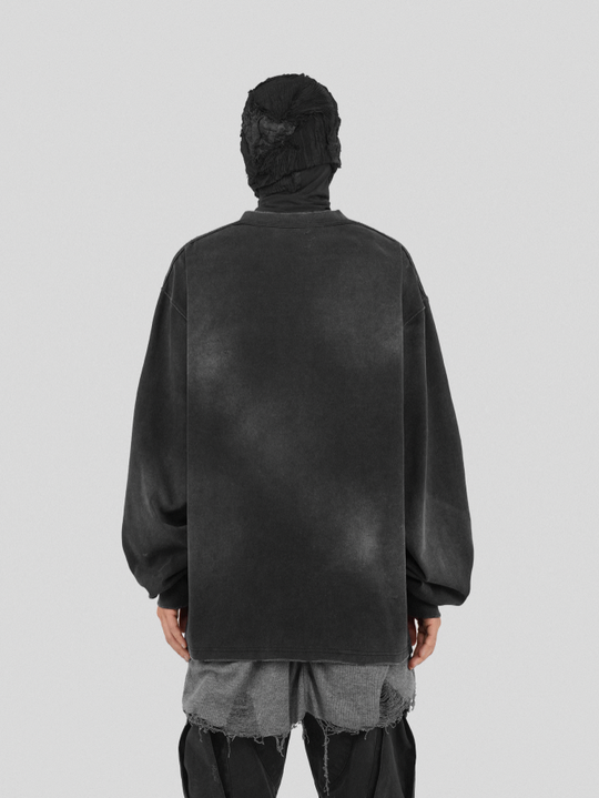 UNDERWATER Isolated Island Printed Long Sleeve Tee