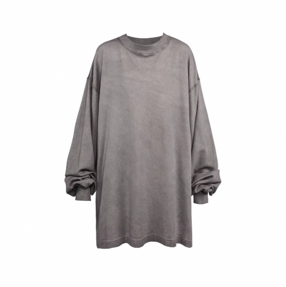 UNDERWATER Crucifix Cross Printed Long Sleeve Tee