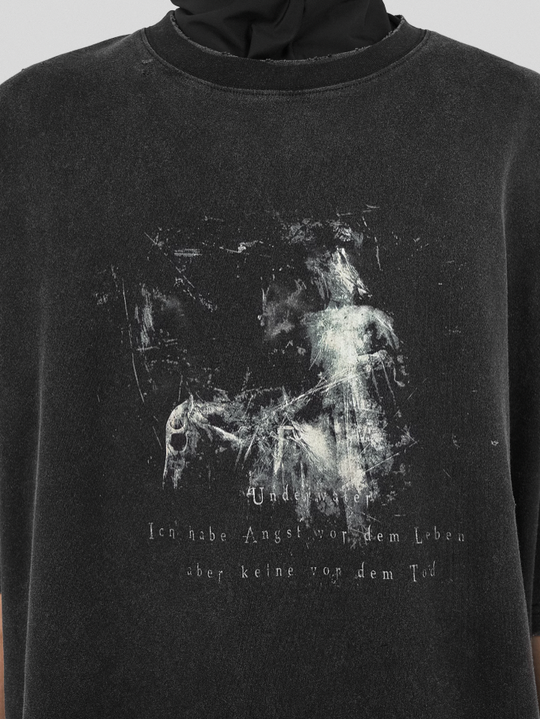 UNDERWATER Destruction Undead Knight Printed Tee