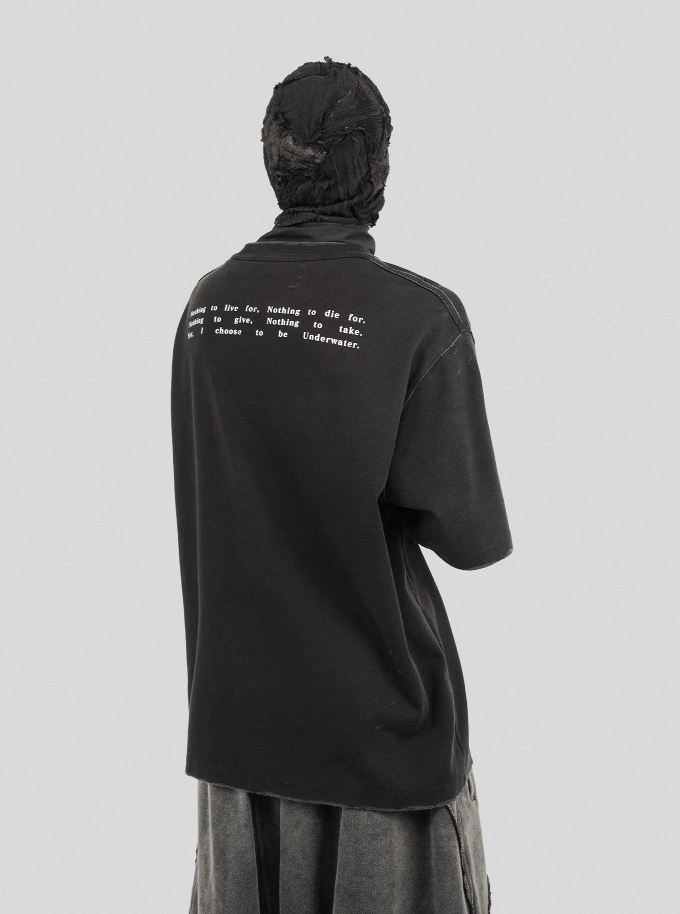 UNDERWATER Destruction Punk Print Tee