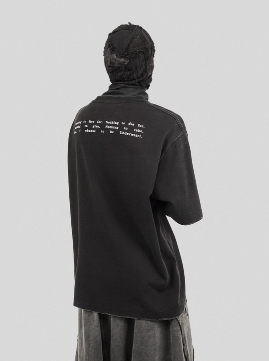 UNDERWATER Destruction Punk Print Tee