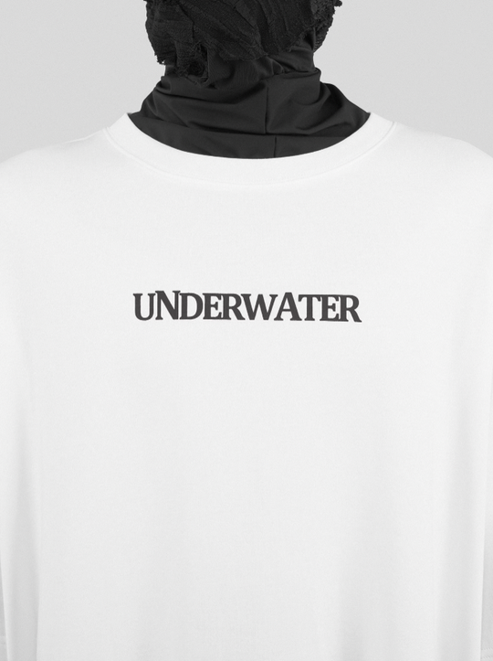 UNDERWATER Basic Logo Printed Tee