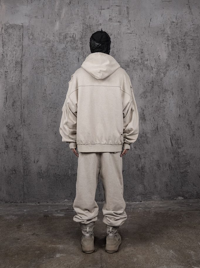 UNDERWATER Wasteland Distressed Drawstring Sweatpants