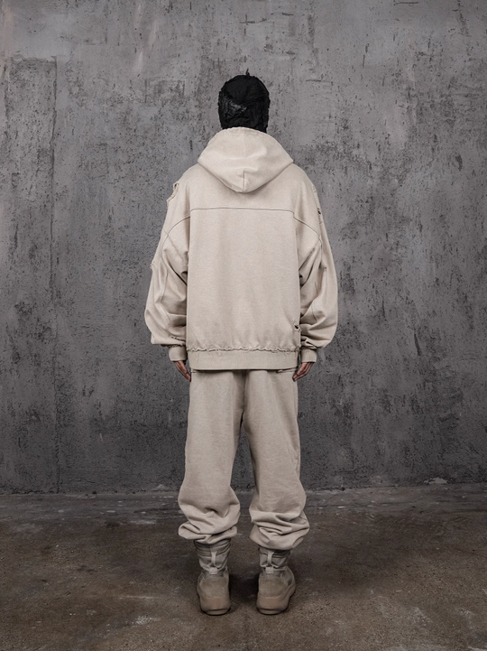 UNDERWATER Wasteland Distressed Drawstring Sweatpants