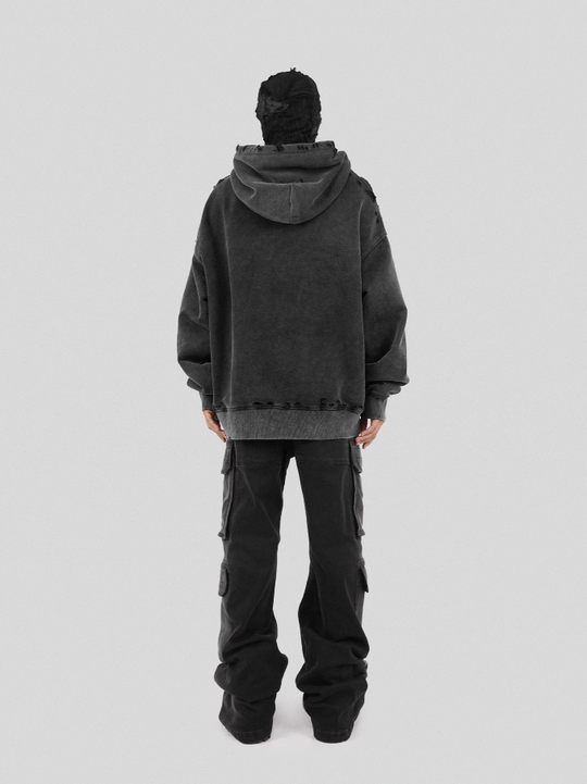 UNDERWATER Gradient 3D Patch Pockets Denim Jeans