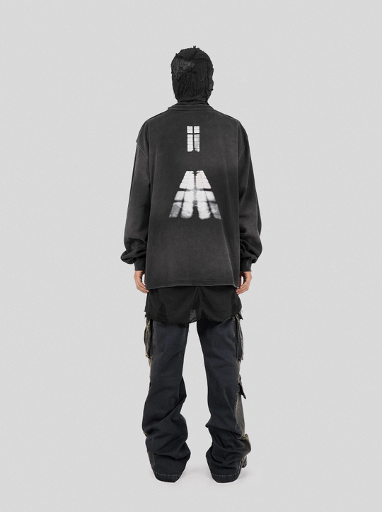 UNDERWATER Gradient Patch Pockets Denim Jeans