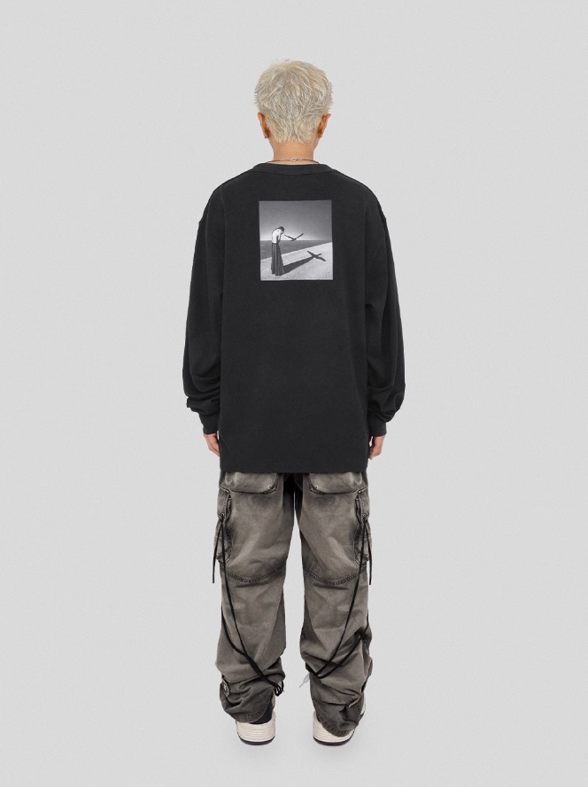 UNDERWATER Washed Multi Pocket Adjustable Cargo Work Pants