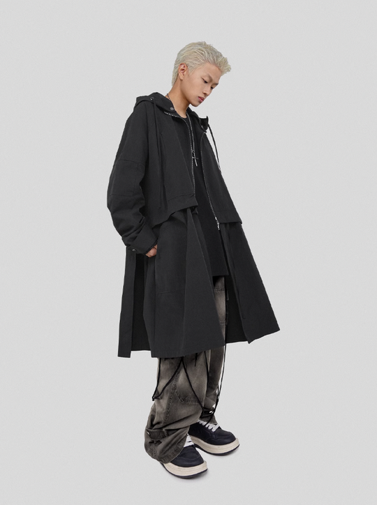 UNDERWATER Washed Multi Pocket Adjustable Cargo Work Pants