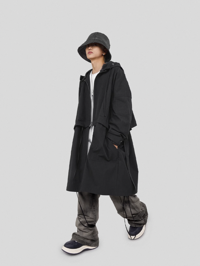 UNDERWATER Washed Multi Pocket Adjustable Cargo Work Pants