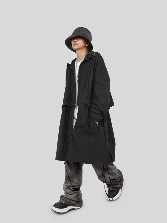 UNDERWATER Washed Multi Pocket Adjustable Cargo Work Pants