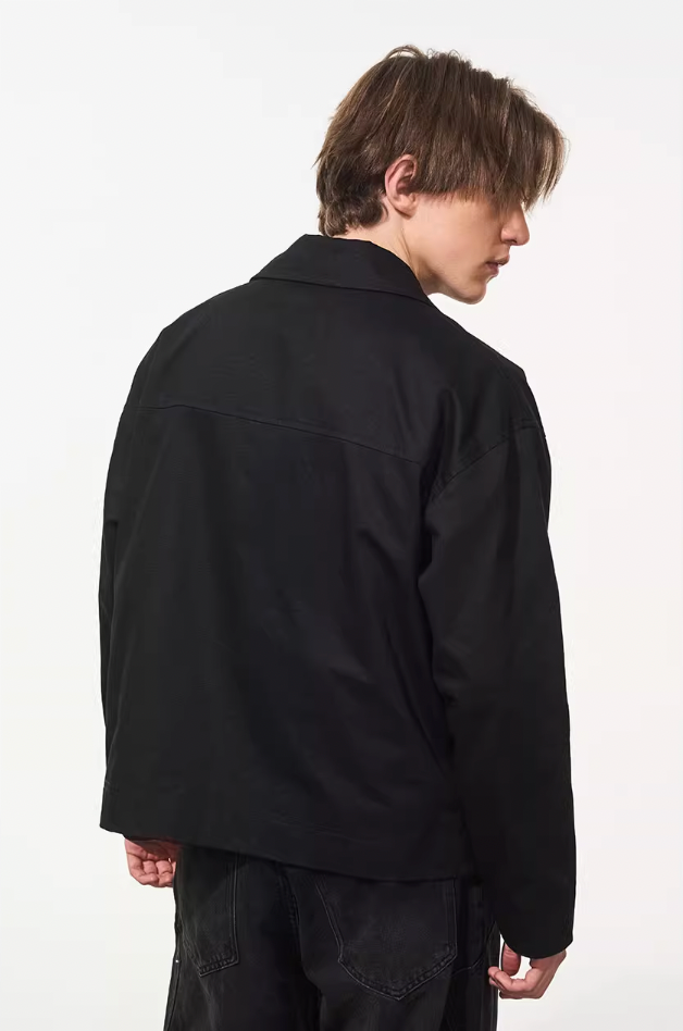 Harsh and Cruel Embroidered Carpenter Twill Jacket