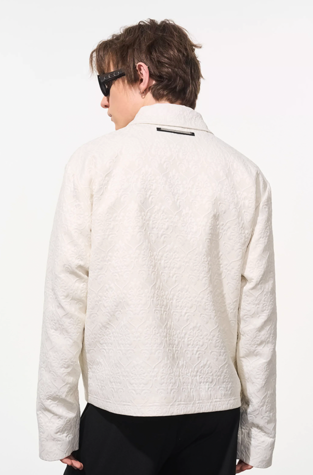 Harsh and Cruel Jacquard Embroidered Patches Jacket