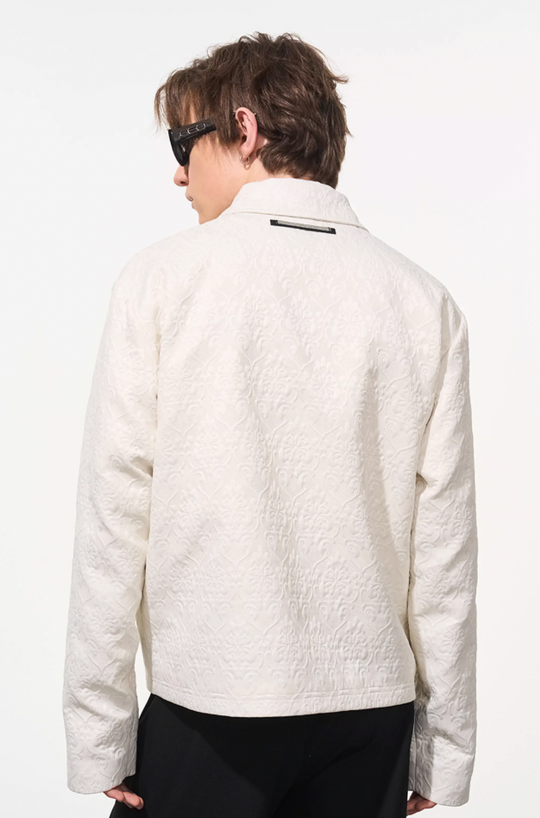 Harsh and Cruel Jacquard Embroidered Patches Jacket