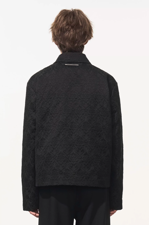 Harsh and Cruel Jacquard Embroidered Patches Jacket