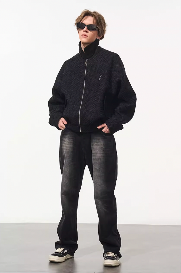 Harsh and Cruel Embroidered Woven Jacket