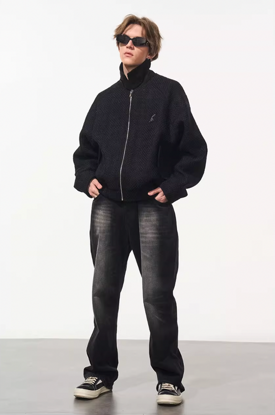 Harsh and Cruel Embroidered Woven Jacket