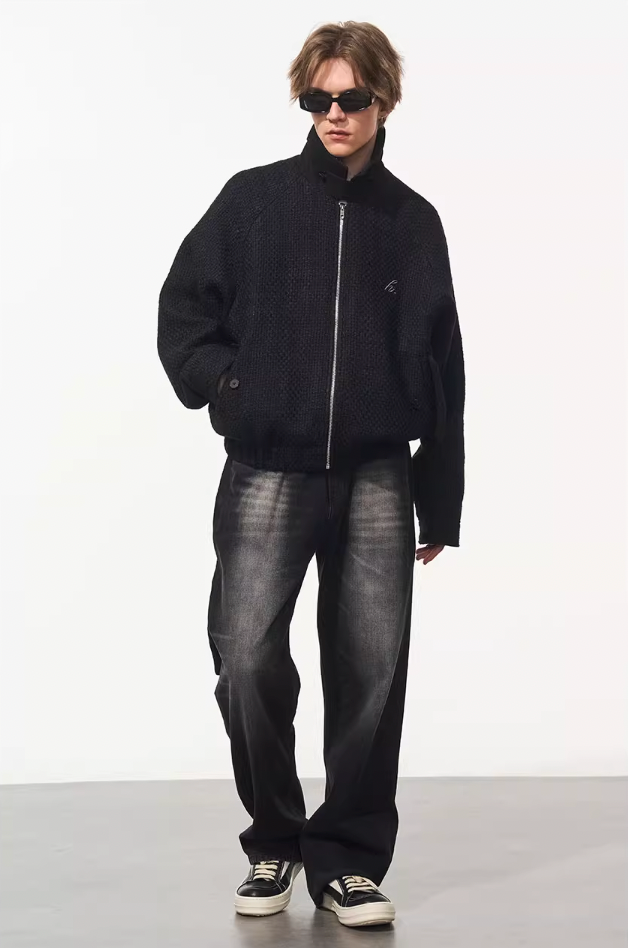 Harsh and Cruel Embroidered Woven Jacket