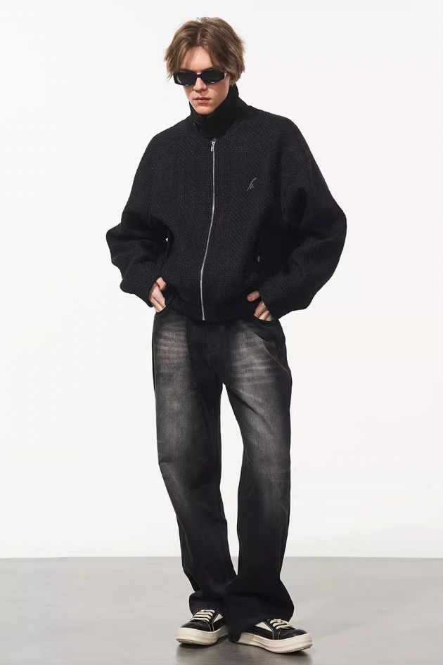 Harsh and Cruel Embroidered Woven Jacket