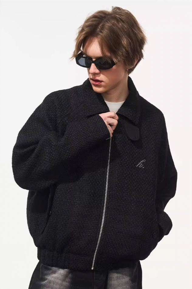 Harsh and Cruel Embroidered Woven Jacket