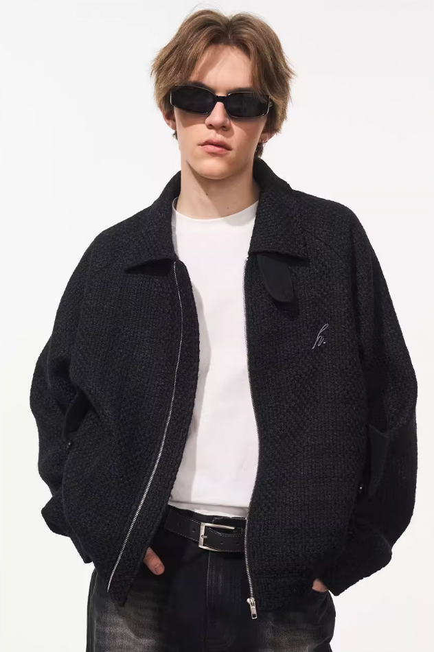 Harsh and Cruel Embroidered Woven Jacket